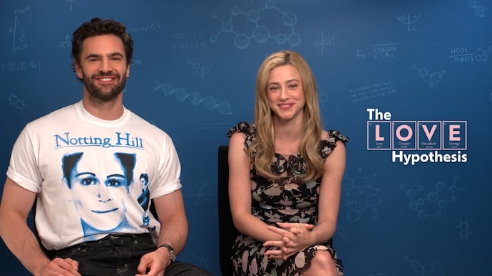 Lili Reinhart and Tom Bateman speak exclusively to India Today about The Love Hypothesis. Credit: Prime Video