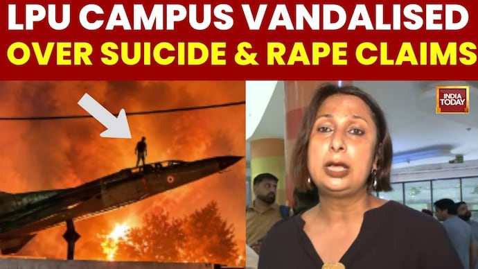 LPU Vandalism, Suicide-Rape Claims, National Highway Blocked by Students LPU Campus Vandalised Over Suicide & Rape Claims