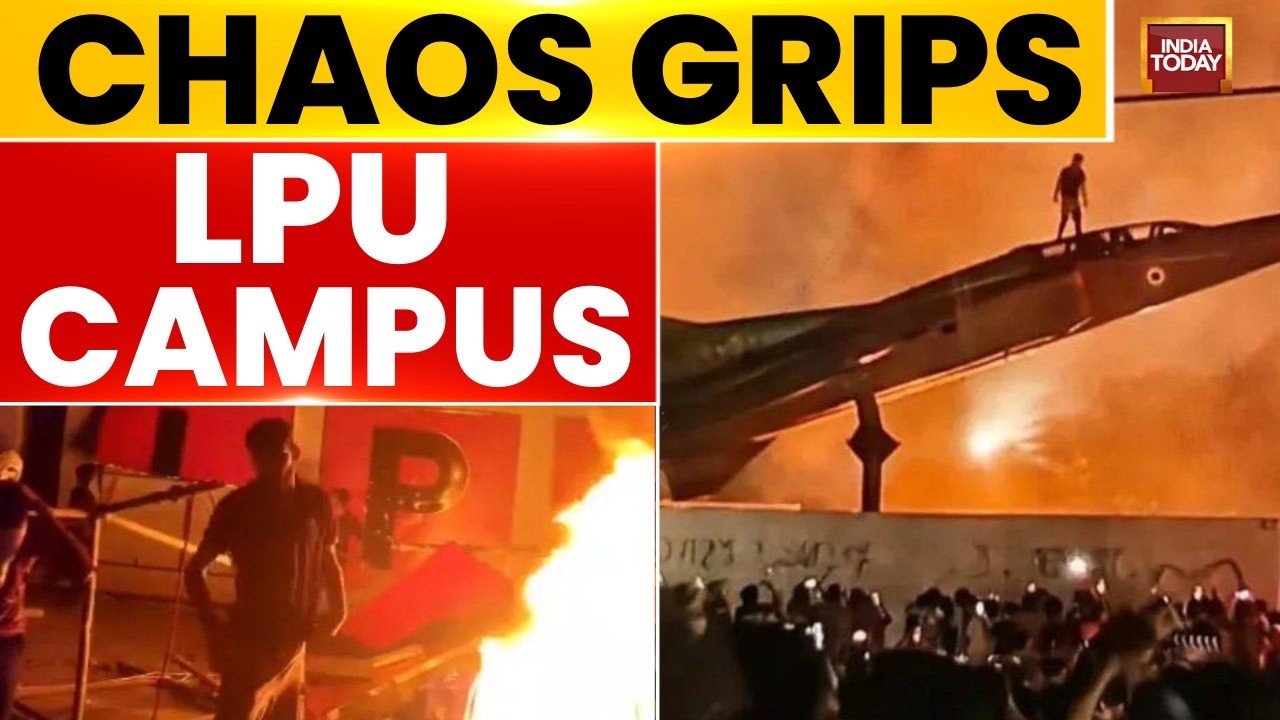 LPU Clash: Police Vehicle Torched