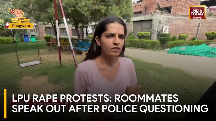 LPU Student Protest, Alleged Rape Case in Girls' Hostel, Roommates Question Police Probe LPU Rape Protests: Roommates Speak Out After Police Questioning