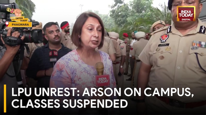 LPU Campus Violence: ADG Law & Order Says Situation Under Control, Video Footages Under Scrutiny LPU Unrest: Arson On Campus, Classes Suspended