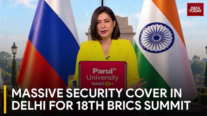 Delhi Under High Alert Ahead of 18th BRICS Summit as Multi-Layer Security Blanket Deployed Massive Security Cover in Delhi for 18th BRICS Summit