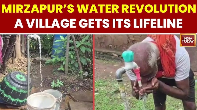 Mirzapur Village Ends Water Crisis, Jal Jeevan Mission Expands Across UP Mirzapur Village Gets Tap Water Under Har Ghar Nal