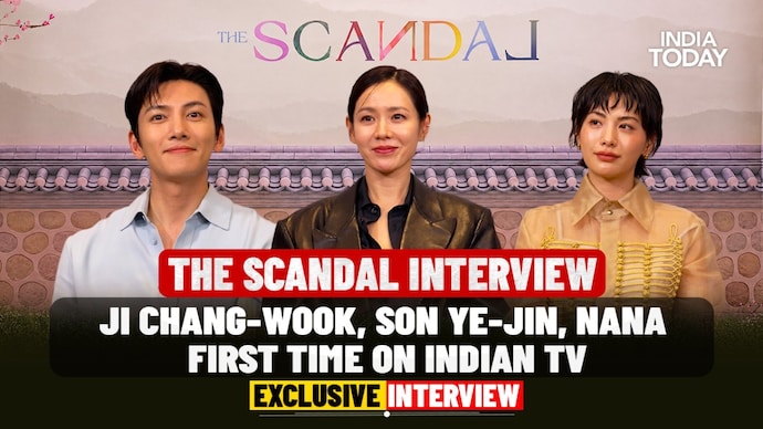 Netflix series The Scandal stars Ji Chang-wook, Son Ye-jin and Nana. Credit: Netflix