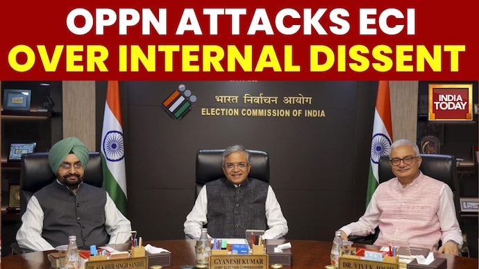 Opposition Slams Poll Panel Over Form 6 Changes As ECI Issues Joint Statement Opposition Attacks Poll Body Over Internal Dissent
