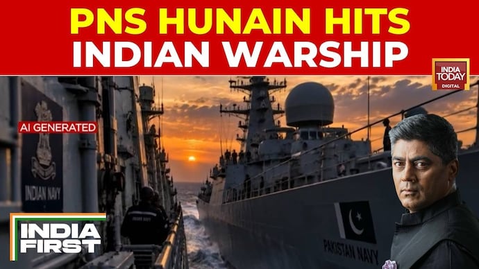 Pak Warship Collides With Indian Navy Vessel In High Seas, India Summons Diplomat Pak Warship Collides With Indian Navy Vessel In High Seas