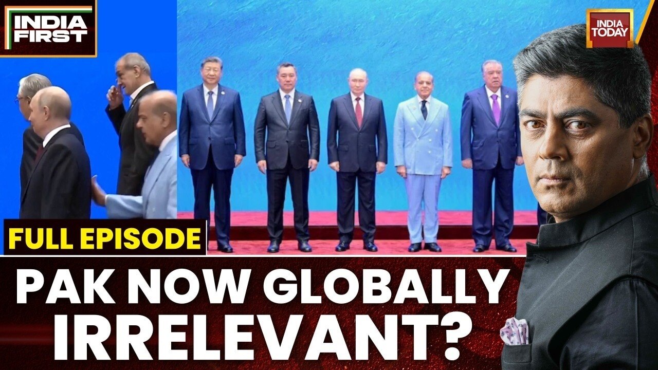 Pakistan crops PM Modi out of SCO group photo; India posts full image with Pakistan's PM as Modi demands zero tolerance for cross-border terrorism