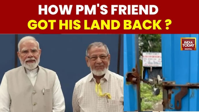PM Modi Schoolmate Gets Land Back After Meeting Prime Minister Over Dispute PM Modi Schoolmate Reclaims Land After Meeting