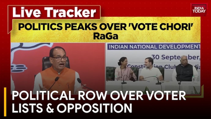 Opposition March, Electoral Rolls and Attacks on Constitutional Bodies Political Row Over Voter Lists & Opposition