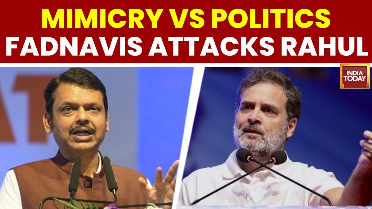 Row Over Student Event Mimicry Sparks Political War Of Words Ahead Of Mumbai Outreach Political War Of Words Over Student Event