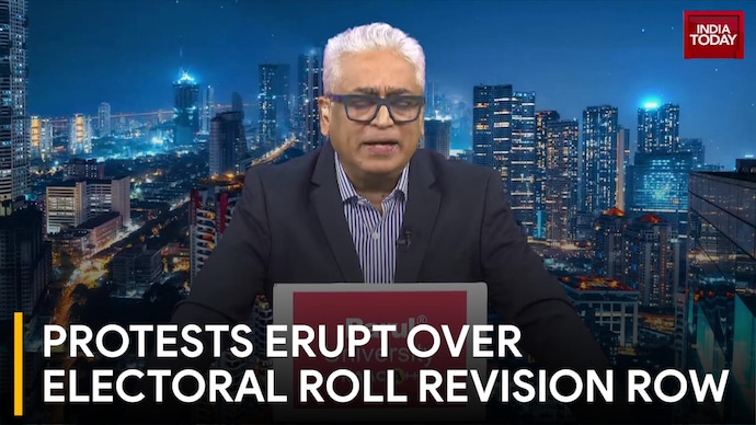 Protests Erupt Over Electoral Roll Revision as Opposition Demands Action Against Election Commission Protests Erupt Over Electoral Roll Revision Row