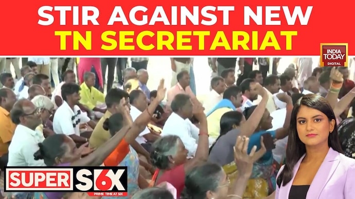 Protests Erupt in Chennai Over Proposed New Secretariat Complex at Pattinampakkam Protests Erupt Over Proposed Chennai Secretariat