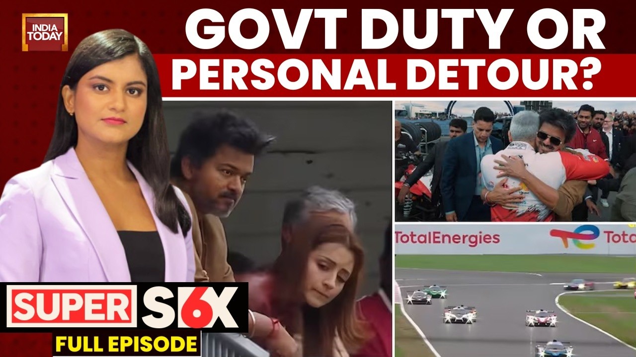 Row Over CM Vijay's Silverstone Visit, Opposition Questions Investment Push, MOUs Signed Row Over CM Vijays UK Visit