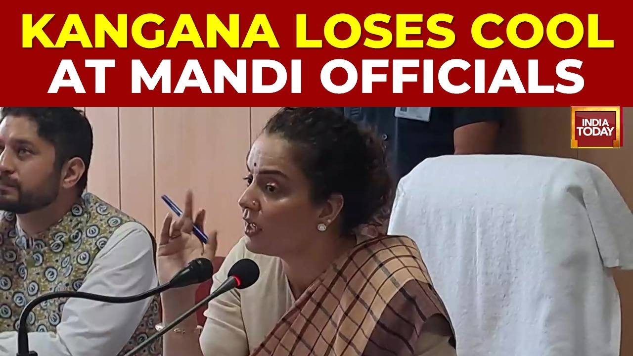 Row Over Slow MP LAD Fund Spending at Mandi Disha Meeting as Work Lags Row Over MP LAD Fund Utilisation in Mandi