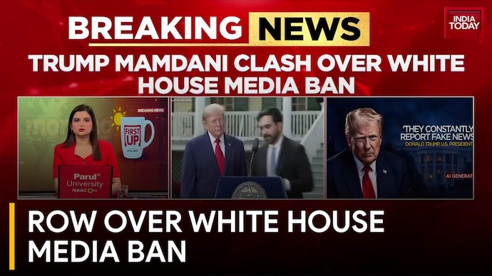 White House Media Ban Row: Trump Restricts Outlets, NYC Mayor Backs Full Press Access Row Over White House Media Ban