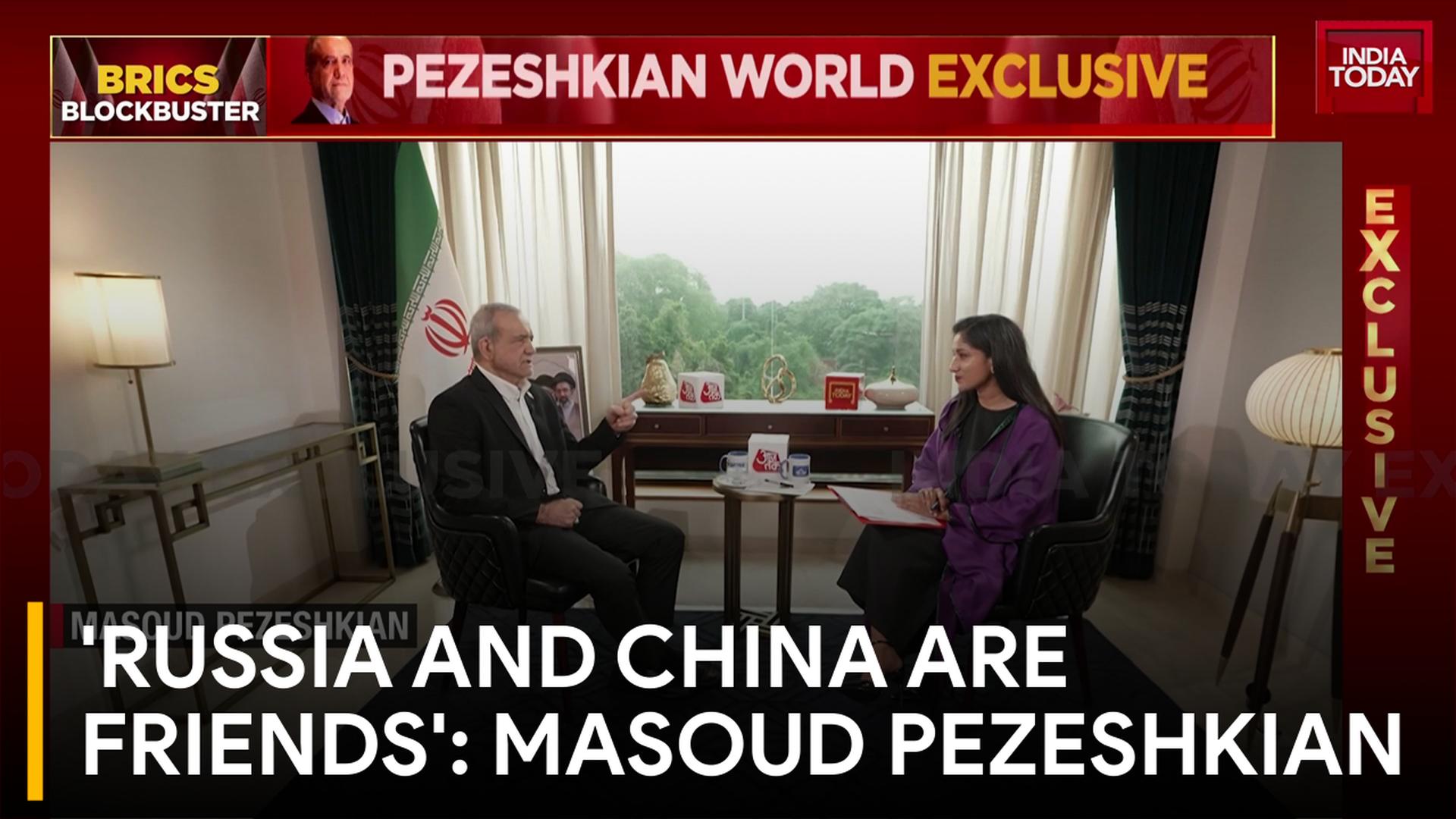 'They Assassinate Anyone They Wish': Iran Prez Pezeshkian Accuses US-Israel Of 'State Terrorism'
