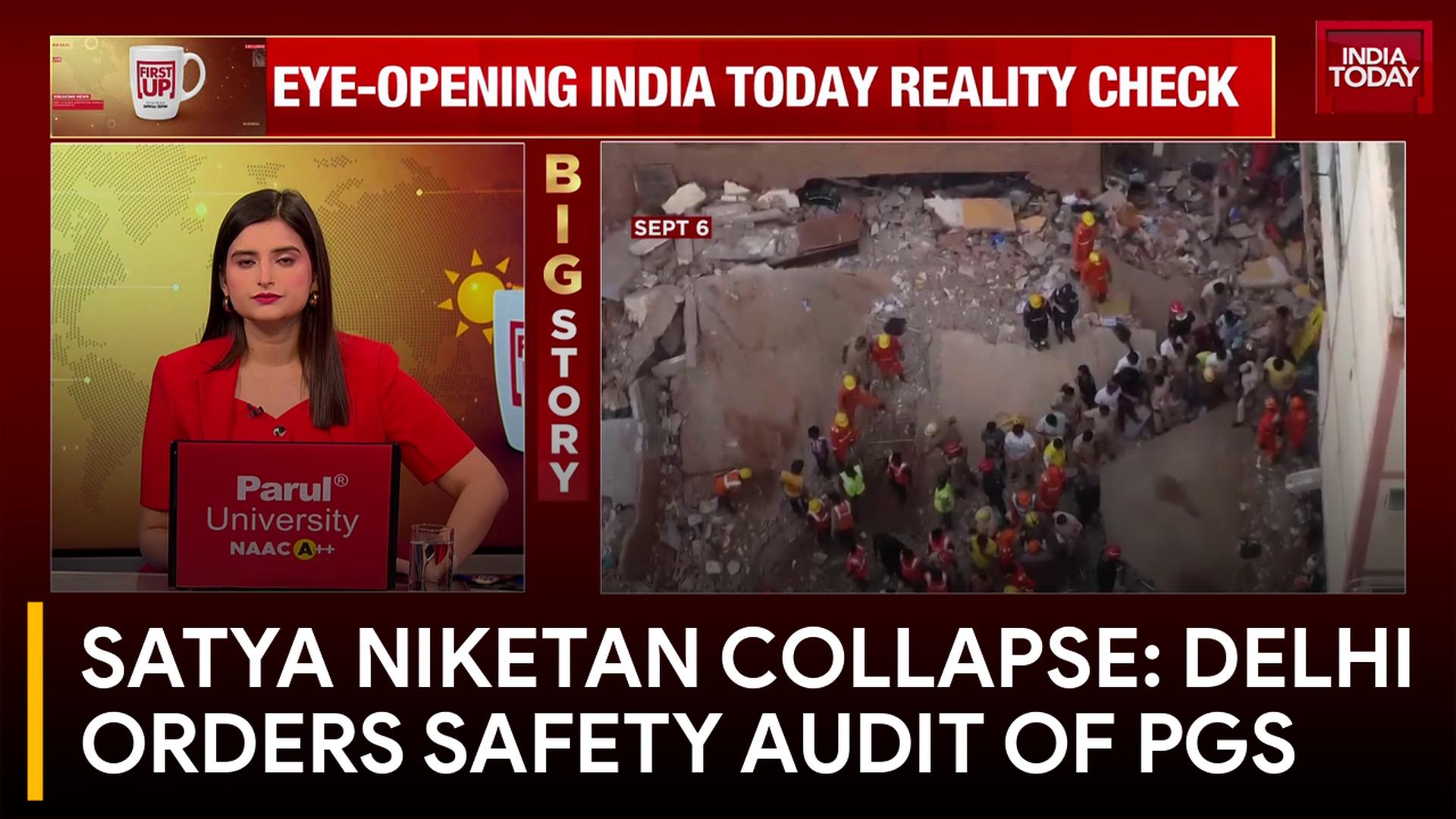Satya Niketan Tragedy: 7 DU Students Dead as Delhi Govt Orders Structural Audit of PGs