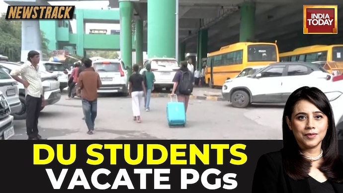 Satya Niketan Building Tragedy: DU Students Vacate PGs Amid Safety and Inspection Concerns Satya Niketan PG Collapse Sparks Safety Concerns