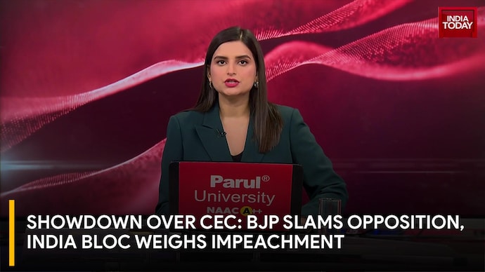 Political Row Over Election Commission: BJP Slams Opposition, INDIA Bloc Weighs Impeachment Showdown Over CEC: BJP Slams Opposition, INDIA Bloc Weighs Impeachment