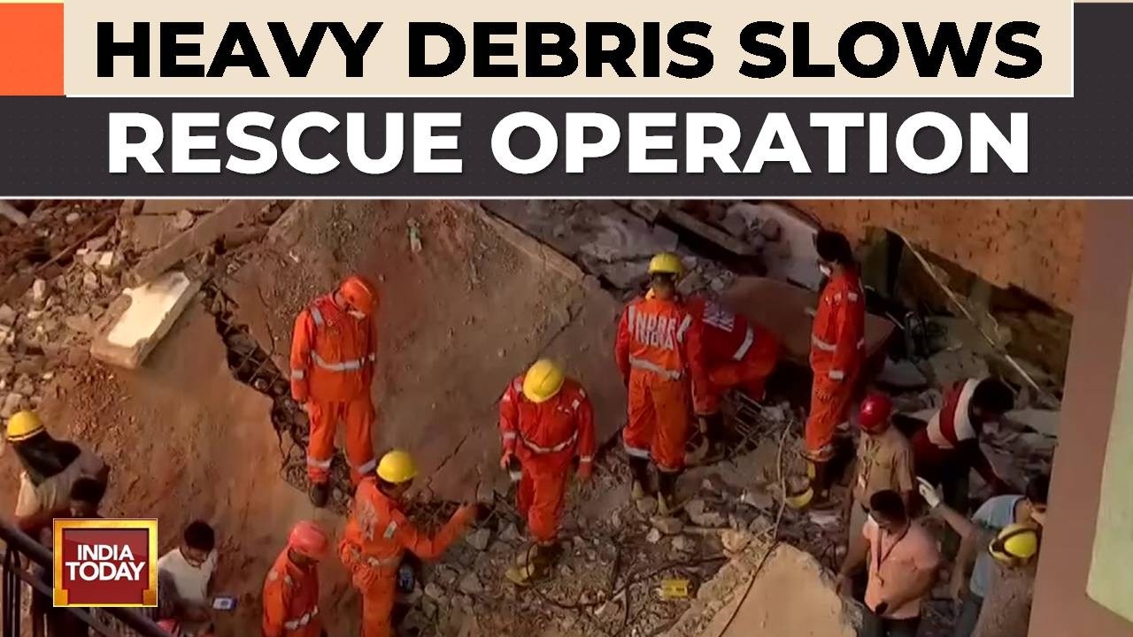 Delhi PG Collapse: 3 Dead, NDRF & DFS Clear Rubble as Rescue Operation Continues