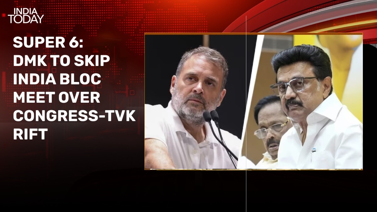DMK to skip INDIA bloc meet on CEC row, cites Congress-TVK alliance in Tamil Nadu