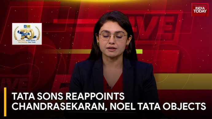 Tata Sons Reappoints N Chandrasekaran, Noel Tata Dissents, AGM Ratification Awaited Tata Sons Reappoints Chandrasekaran, Noel Tata Objects