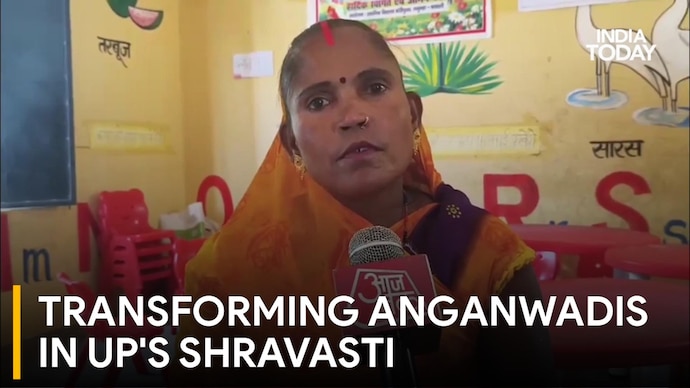 Education, Nutrition & Healthcare: How UP's Anganwadis Are Changing Transforming Anganwadis in UPs Shravasti
