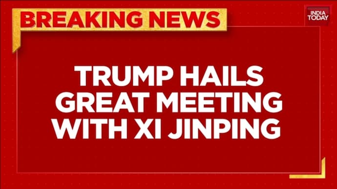 Trump And Xi Hold Bilateral Talks In Washington