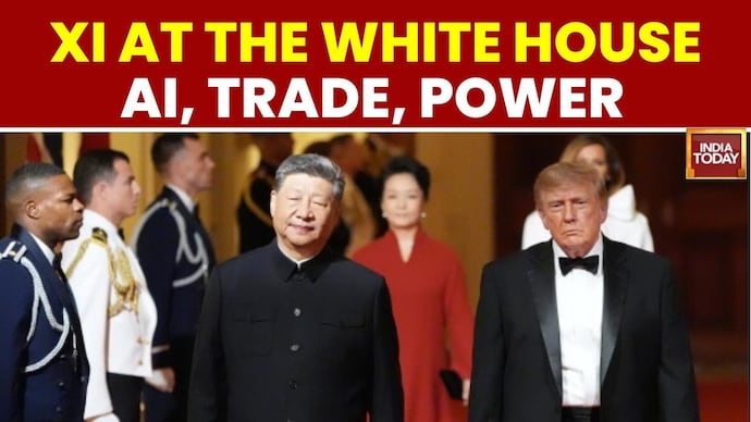 Trump Hosts Xi at White House; Tech CEOs Attend State Dinner as Trade Talks End Without Joint Text Trump Hosts Xi at White House for Talks and State Dinner