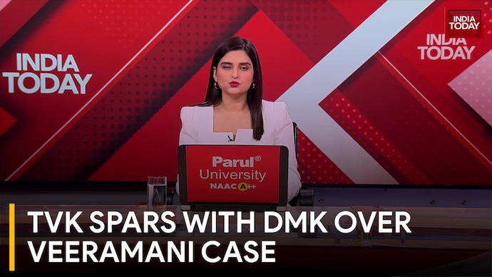 TVK Clashes With DMK Over Veeramani Case; Aides Arrested As Probe Deepens TVK Spars With DMK Over Veeramani Case