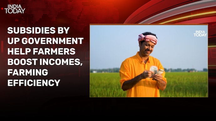 UP subsidies help farmers boost income, efficiency with modern machinery UP government farmer subsidies