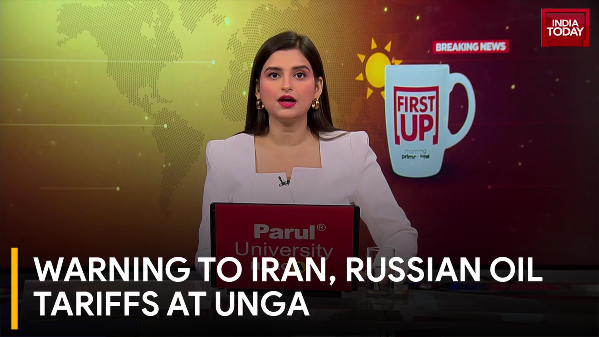 UNGA Address: Warning on Iran Nuclear Deal, Russian Oil Tariffs & Global Security