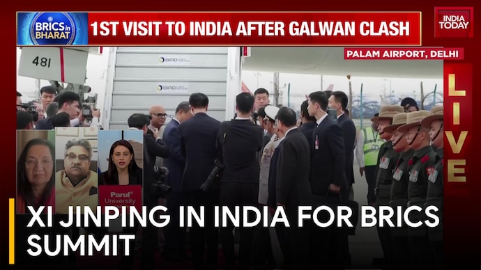 Xi Jinping Visits India For BRICS Summit As New Delhi & Beijing Focus On Engagement Xi Jinping In India For BRICS Summit