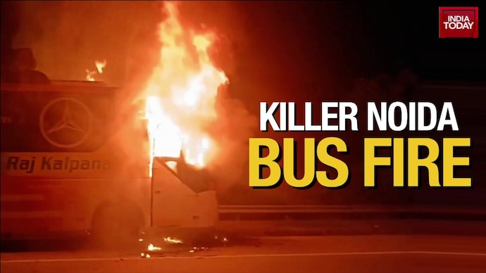 Yamuna Expressway Bus Fire Kills Nine As Flaws Emerge