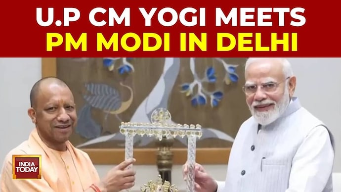 Yogi Meets PM Modi Ahead Of UP Polls