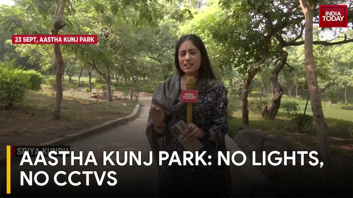 Aastha Kunj Park: No Lights, No CCTVs