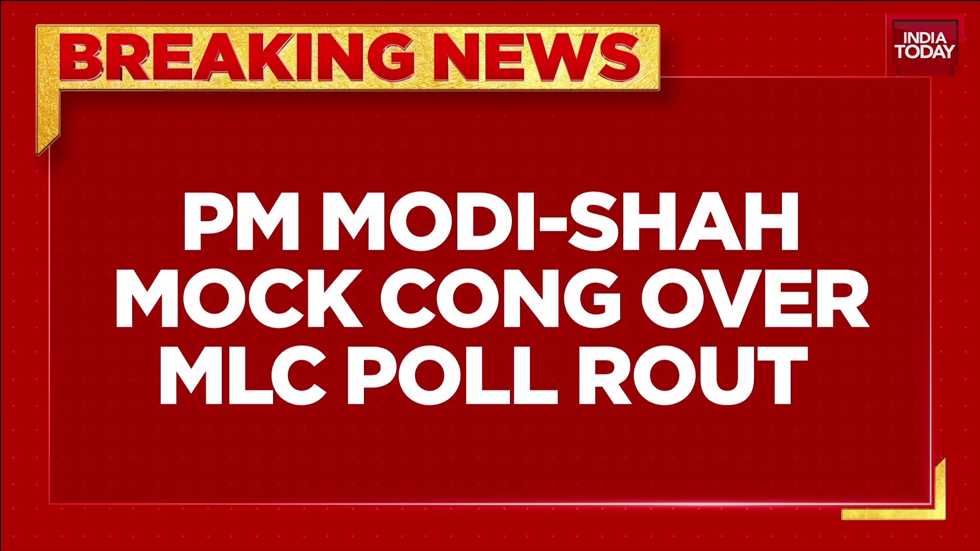 NDA Sweeps MLC Polls in Four States as BJP Targets Congress Over Ballot Paper Losses