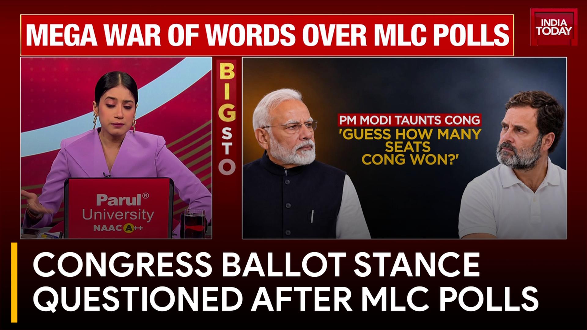 Congress Ballot Push Questioned After MLC Results Amid Past EVM Hacking Allegations