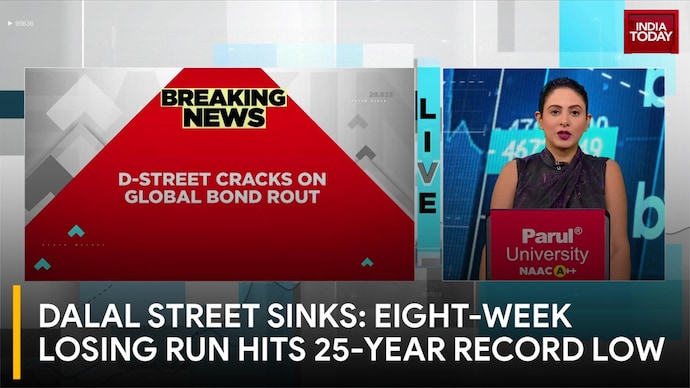 Dalal Street Sinks: Eight-Week Losing Run Hits 25-Year Record Low