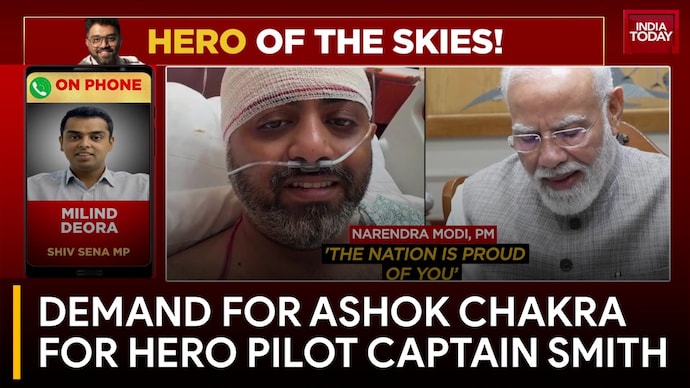 Demand For Ashok Chakra For Pilot Captain Smith Machhar Over Foiled Hijack Demand For Ashok Chakra For Hero Pilot Captain Smith