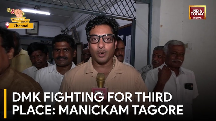 DMK Fighting For Third Place: Manickam Tagore