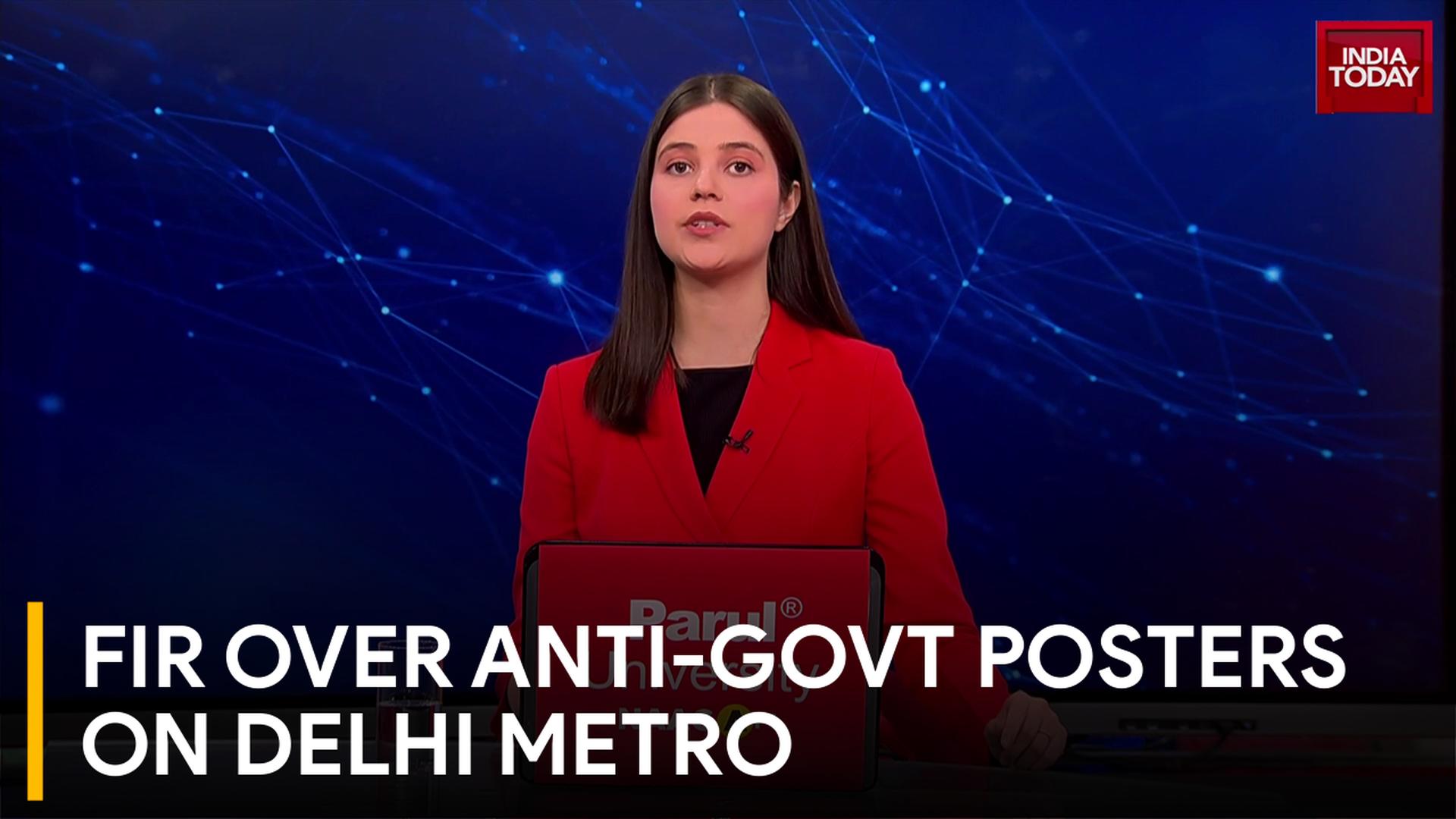 Delhi Metro FIR Over Anti-Govt Posters On Airport Express Line