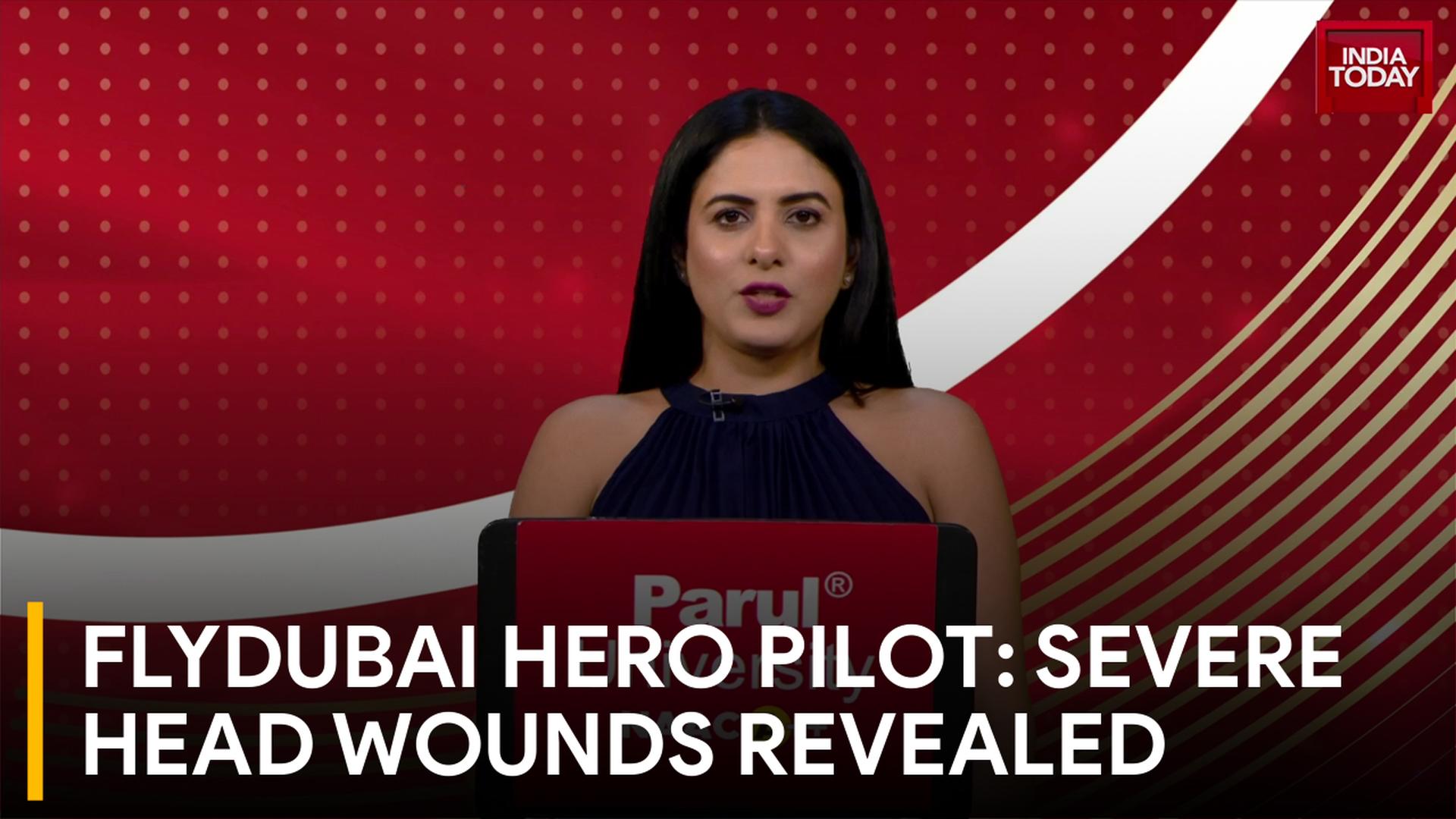FlyDubai Cockpit Attack: Pilot's Axe Wounds Seen During UAE Felicitation