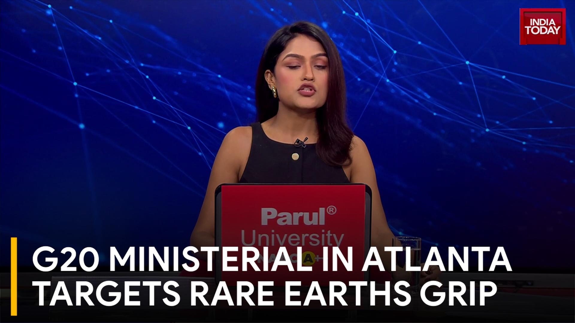 G20 Ministerial in Atlanta: Countering China's Rare Earths Grip, Global Supply Chains and Quad Meet