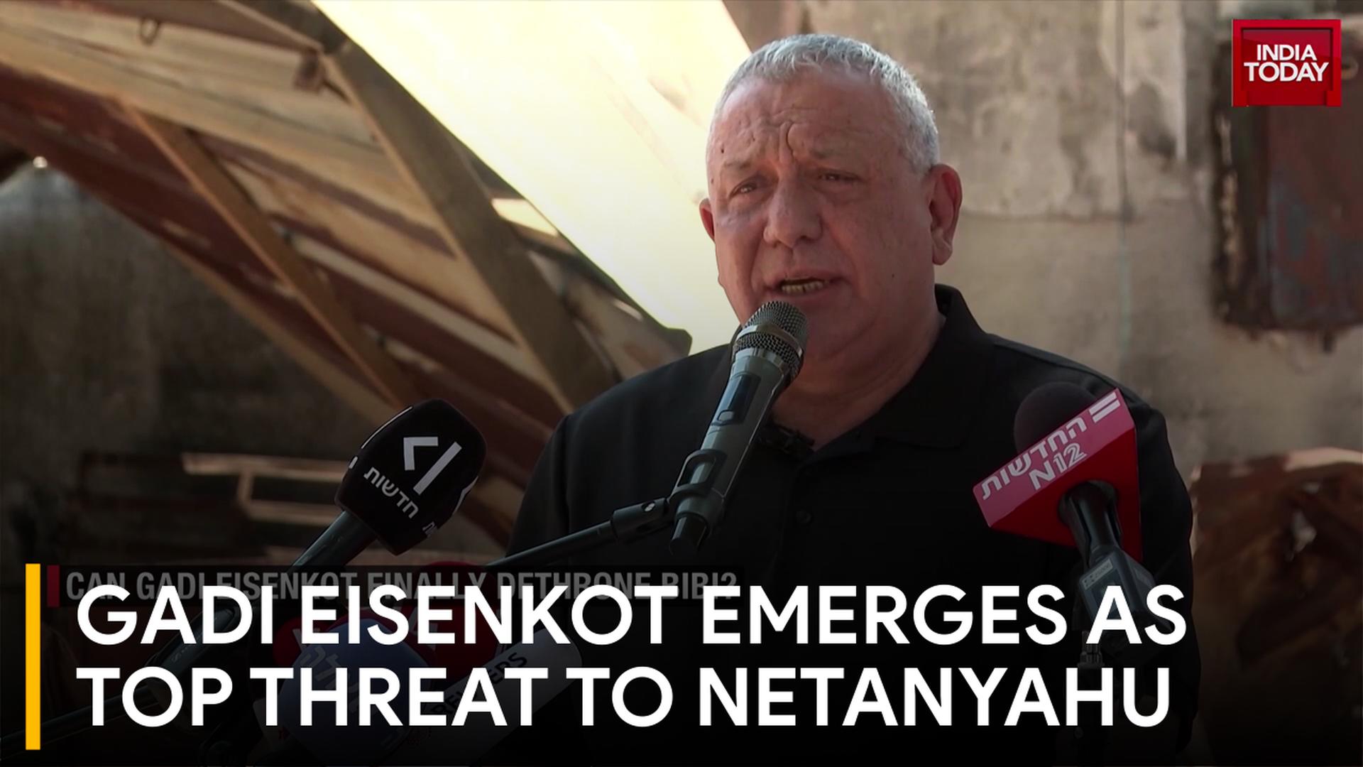 Israel Elections: Gadi Eisenkot Challenges Benjamin Netanyahu in Tough Coalition Race