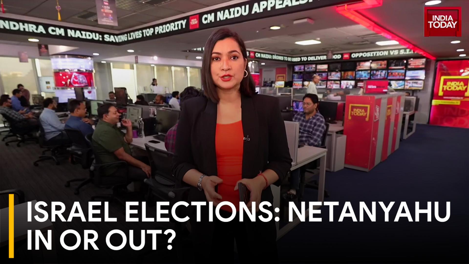 Israel Election Too Close To Call: Netanyahu Leads Bloc, Gantz Trails, Coalition Race On
