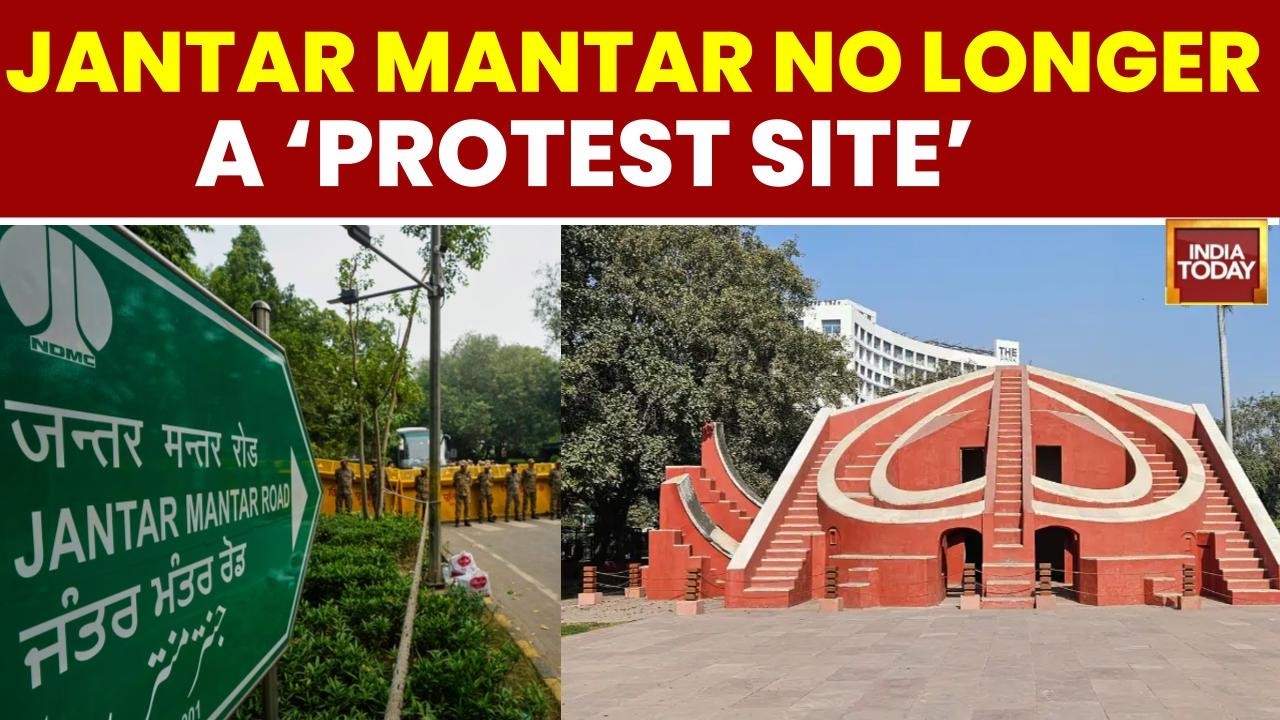 Delhi Police De-Notifies Jantar Mantar As Protest Site, Designates 3 Alternate Venues