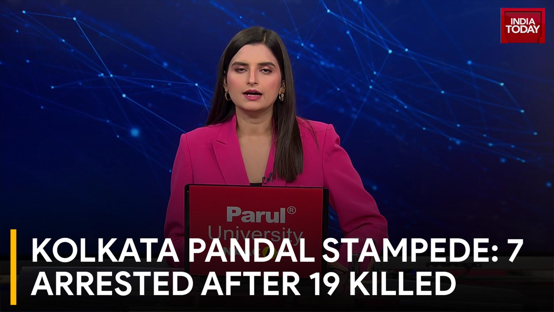 Kolkata Pandal Stampede: Seven Arrested After 19 Killed; Organisers Booked Kolkata Pandal Stampede: Seven Arrested After 19 Killed; Organisers Booked