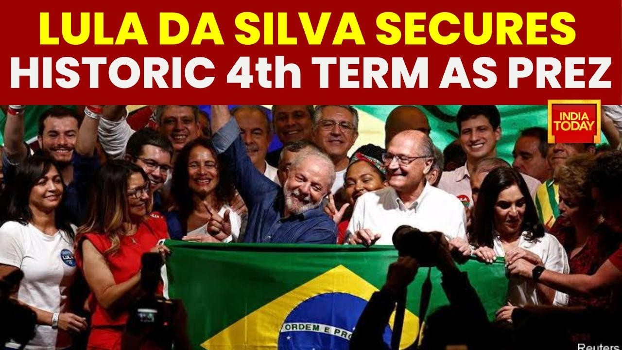 Lula da Silva Reelected Brazil President, Defeats Flavio Bolsonaro in Runoff Vote