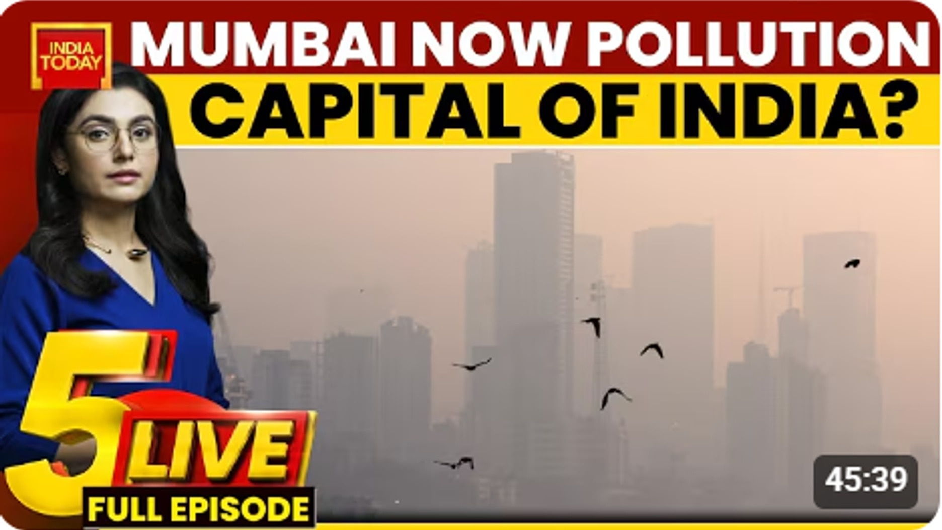 Mumbai AQI surpasses Delhi at 322, Owaisi targets Akhilesh ahead of 2027 UP polls